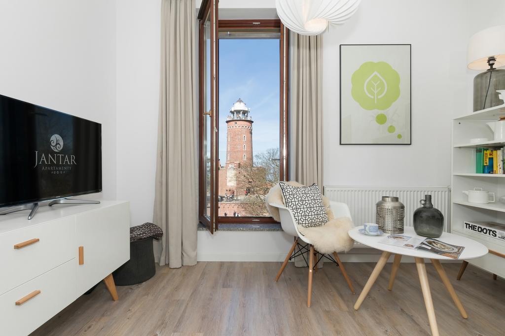 Jantar Apartamenty Design Latarnia Morska Kolobrzeg Dış mekan fotoğraf